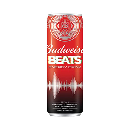 Budweiser Beats Energy Drink 250Ml Can