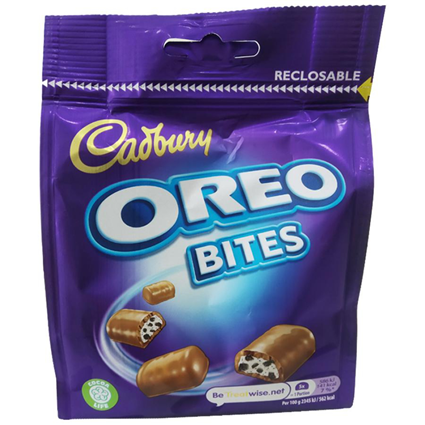 Cadbury Oreo Bites Creamy Rich Flavour 95G Pouch