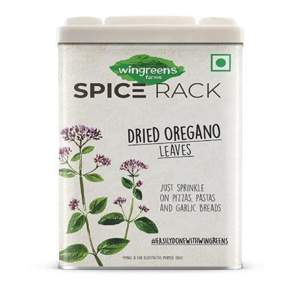 Wingreens Farms Oregano Leaves 30G Canister