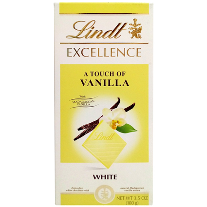 Lindt Excellence Madagascan Vanilla White Chocolate 100 G