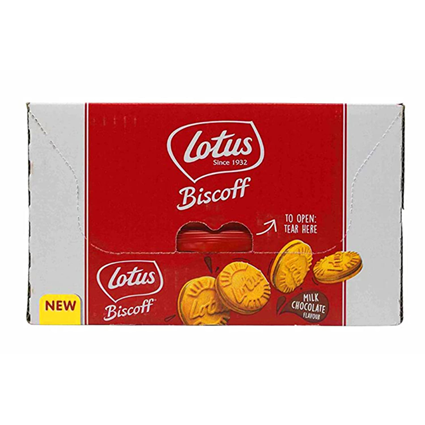 Lotus Biscoff Milk Chocolate Biscuits 150G