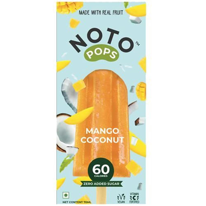 Noto Ice Cream Pop Mango Coconut 70Ml