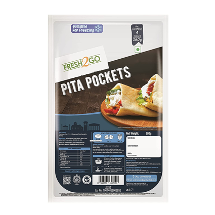 Fresh2go Pita Pockets, 280G Pack