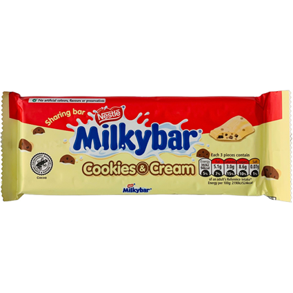 Nestle Milkybar Chocolate, 90G Pouch