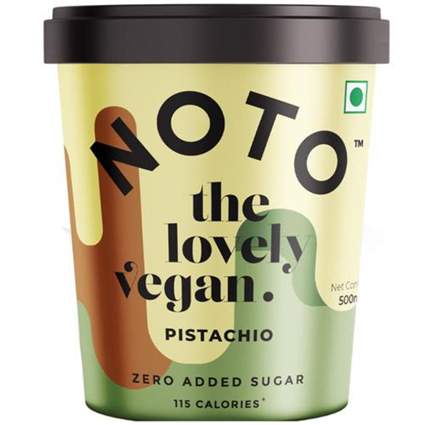 Noto Vegan Pisctachio Ice Cream 500Ml Tub