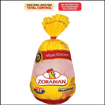 Zorabian Chicken Whole With Skin 1.2Kg