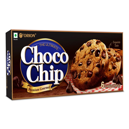 Orion Ultimate Choco Chip Cookies 100G Box