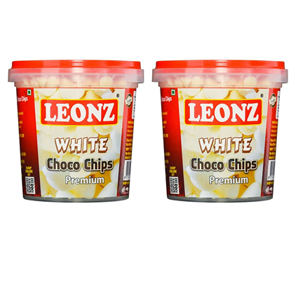 Leonz White Choco Chips 100G