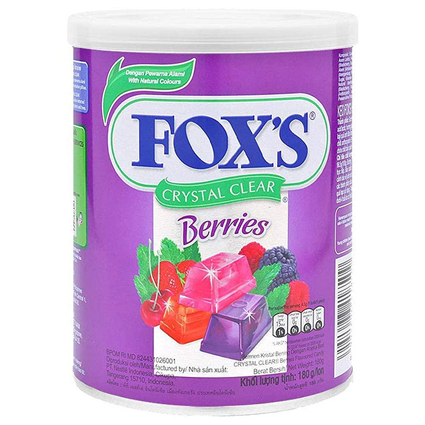 Foxs Fruits 180G Tin