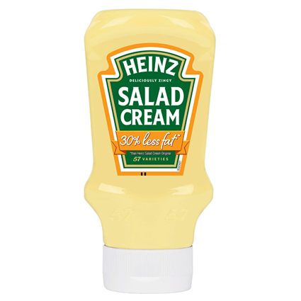 Heinz Salad Cream Original 30% Less Fat 415G Bottle