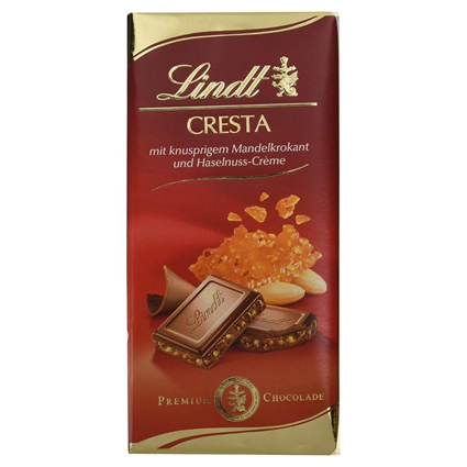 Lindt Cresta Almond Milk Chocolate 100G Pouch