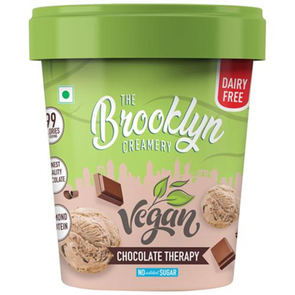 The Brooklyn Creamery Vegan Chocolate Therapy 450Ml Tub