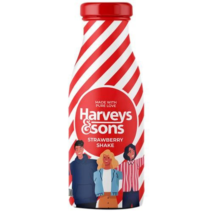 Harveys & Sons Strawberry Shake 280Ml Bottle