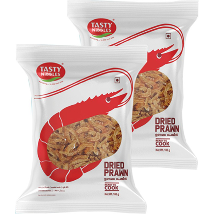 Tasty Nibbles Dry Prawns,100G Bag