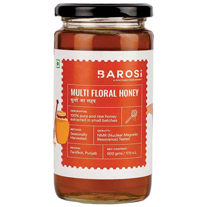Barosi Multi Floral Honey 500G Jar