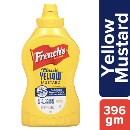Heinz Yellow Musturd, 396G Bottle