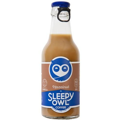 Sleepyowl Hazelnut Cold Coffee 200Ml Bottle