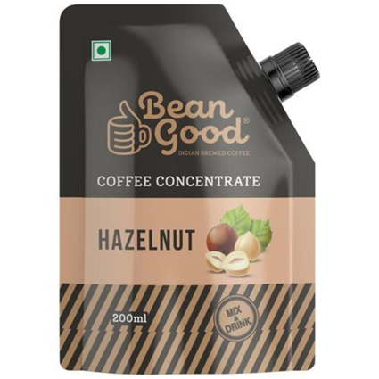 Bean Good Hazelnut Coffee 200Ml Packet