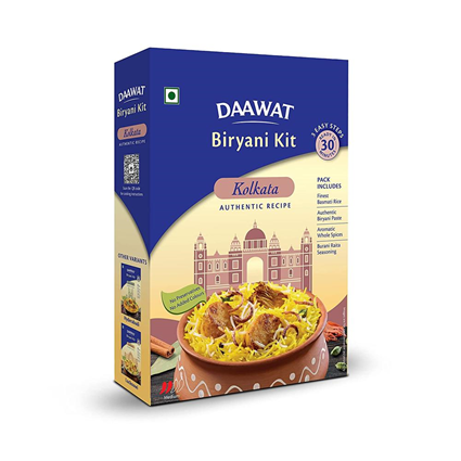 Daawat Kolkata Biryani Kit 334G Pouch