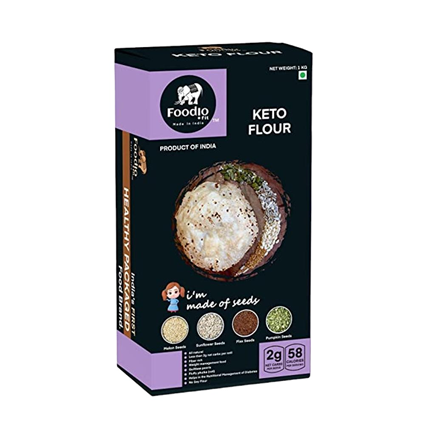 Foodio Keto Roti Flour 1Kg Box