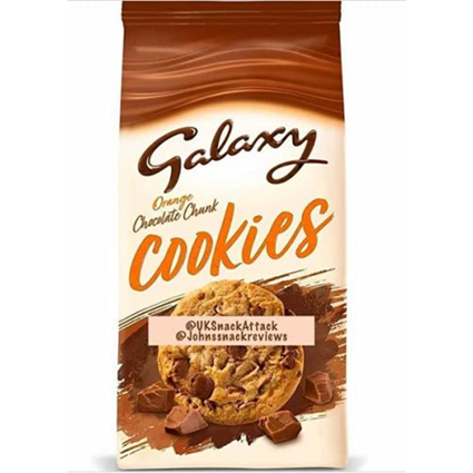 Galaxy Orange Chunk Cookies, 162G Pouch