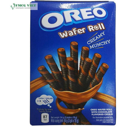 Oreo Chocolate Wafer Roll 54G Box