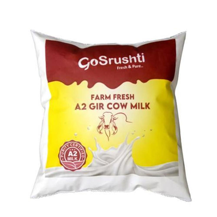 Gosrushti A2 Cow Milk 500Ml Pouch