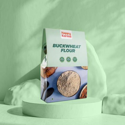 Happy Karma Buckwheat Flour, 650G Box