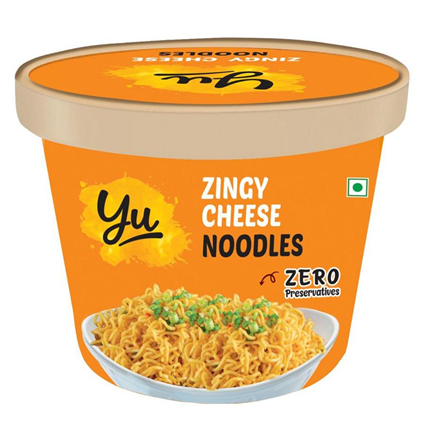 Yu Zingy Cheese Noodles, 80G Tub