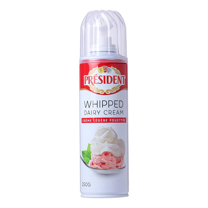 President Whipping Cream Spray 250G Bottle