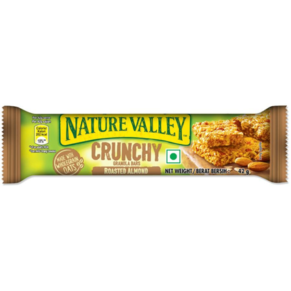 Nature Valley Crunchy Granola Bars Roasted Almond 42G Pouch
