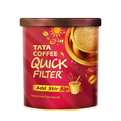 Tata Coffee Quick Filter, 100G Tin