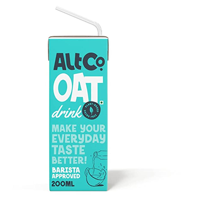 Alt Co. Oats Milk, 200Ml Tetra Pack