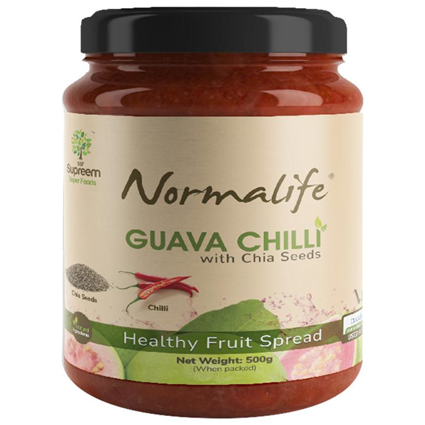 Supreem Super Foods Guava Chilli With Chia Seeds 500G Jar