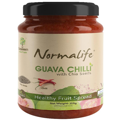 Normalife Guava Chilli Spread 200G Bottle