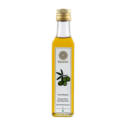 Kaizer Ultra Premium Spanish Olive Cold Pressed Oil 250Ml Bottle