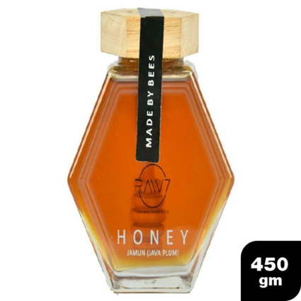 Raw7 Jamun Honey 450G Bottle
