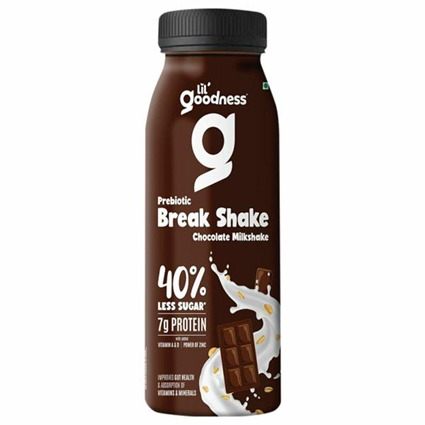 Lil Goodness Prebiotic Break Chocolate Milkshake 200Ml Bottle