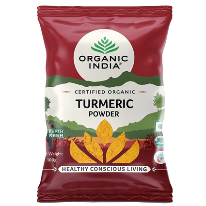 Organic India Turmeric Powder 100G Bag