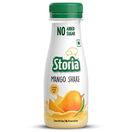 Storia No Added Sugar Mango Shake 180Ml Bottle