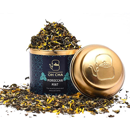 Oh Cha Moroccan Mint Tea 35G Tin