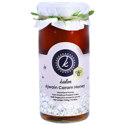 Kalon Monofloral Honey Ajwain, 300G Bottle