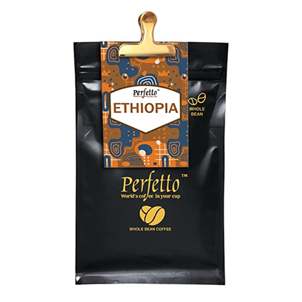 Perfetto Ethiopia Guji Roasted Ground Coffee 250G Bag