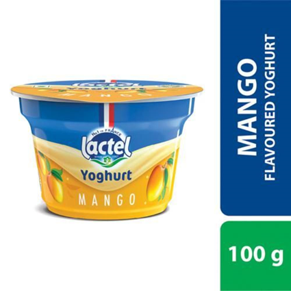 Lactel Fruity Mango Yoghurt 90G Cup