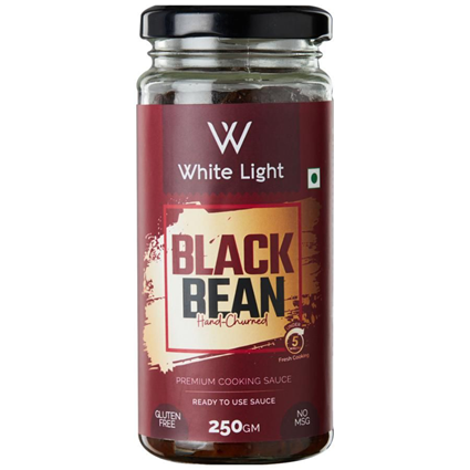 White Light Black Bean Sauce 250G Jar