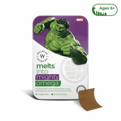 Wellbeing Nutrition Marvel Hulk Melts Box