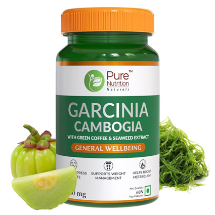 Pure Nutrition Gracinia Camogiya 60 Capsules Bottle