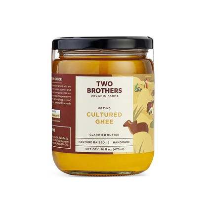 Two Brothers Organic Farms A2 Ghee, 500Ml Bottle