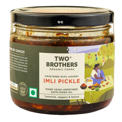 Two Brothers Organic Farms Imli Pickle 300G Jar