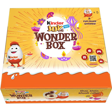 Kinder Joy Wonderbox & Fun Filled Goodies, 100G Box